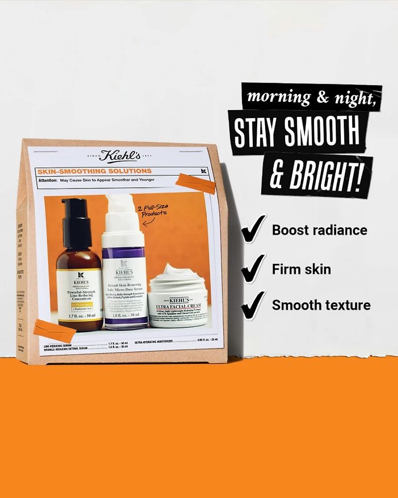Kiehl's Since 1851 Skin Smoothing Solutions Gift Set ($169 value)