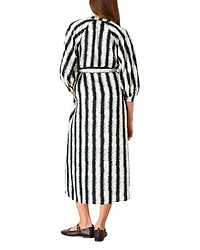 Hazy Stripe Mabel Dress