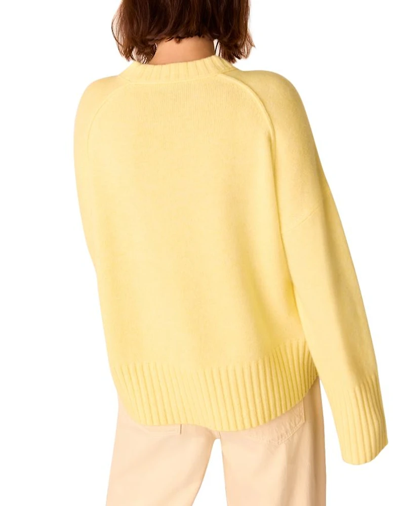 Ribbed Cuff Sweater
