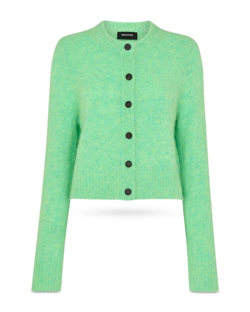 Cropped Cardigan Sweater