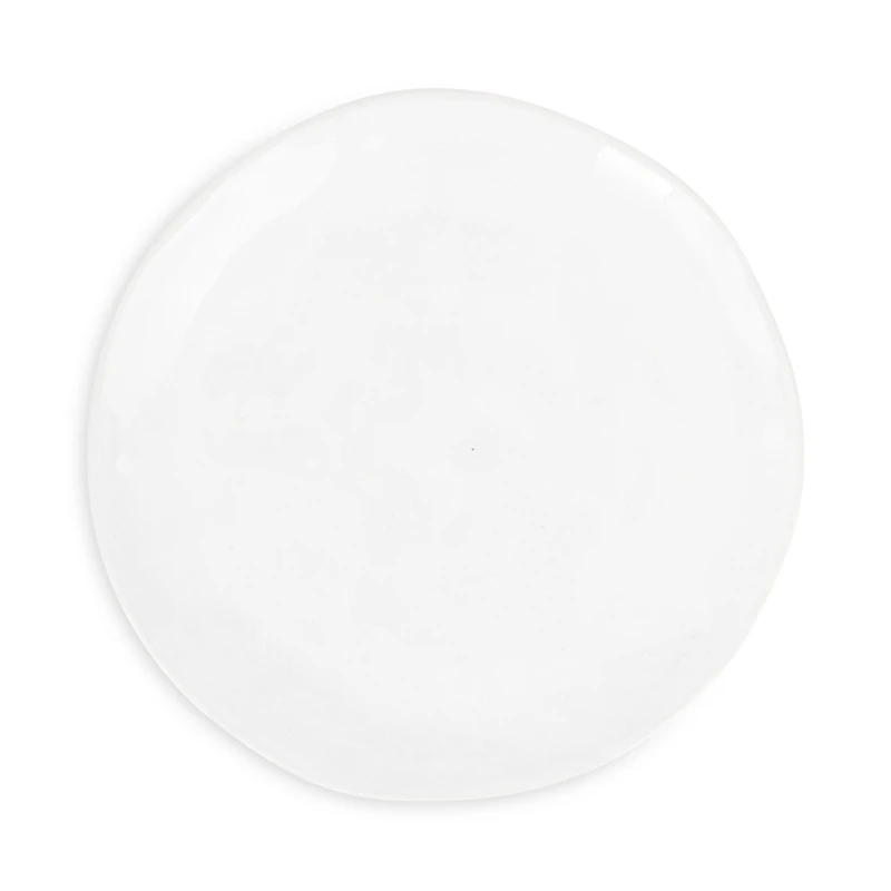 Vietri Aria White Cocktail Plate