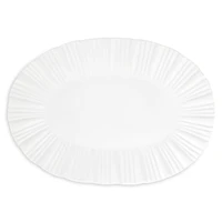 Vietri Bari White Oval Platter
