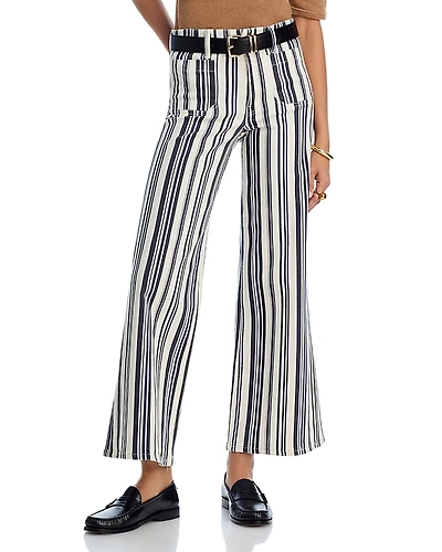 Frame Le Slim High Rise Palazzo Jeans