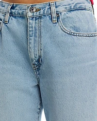 The Hang High Rise Ankle Straight Jeans Johanna