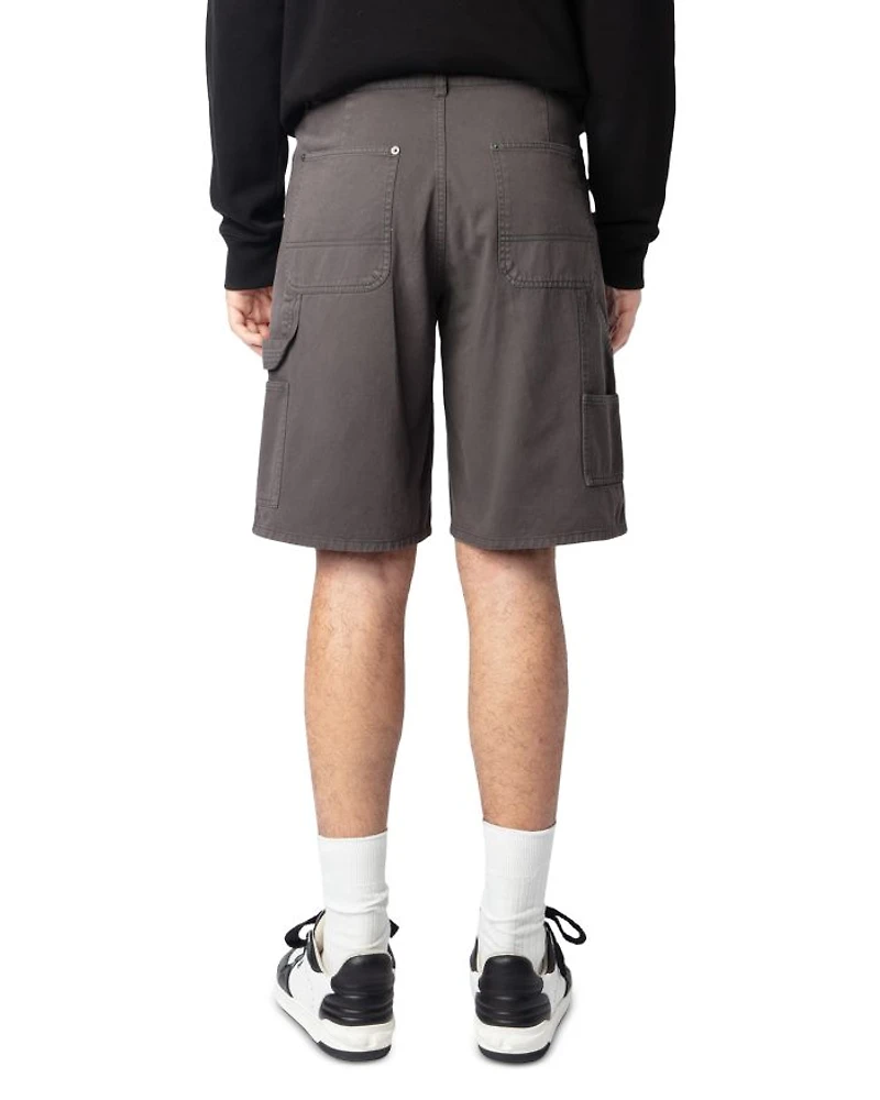 Perys Wide Leg Bermuda Shorts