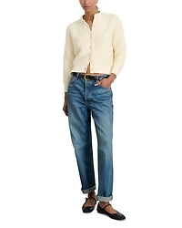 Nico Crewneck Cotton Cardigan