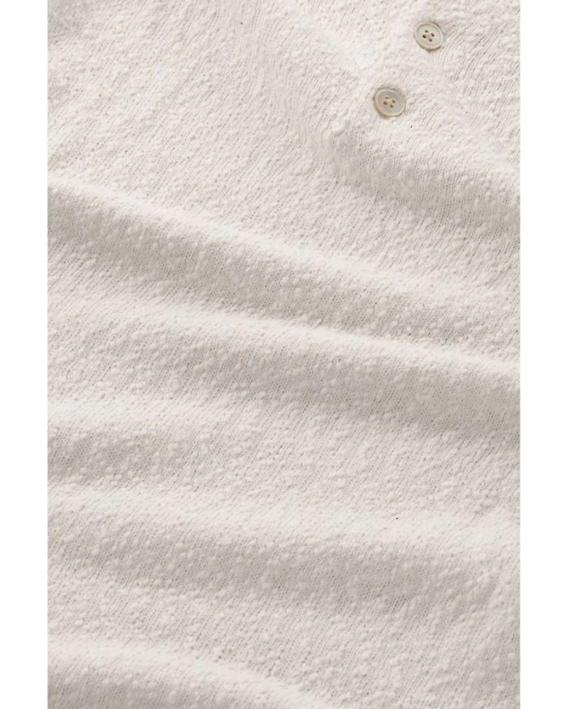 Randy Long Sleeve Boucle Polo Shirt