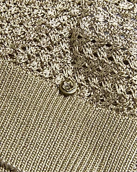 Abaly Metallic Knit Top
