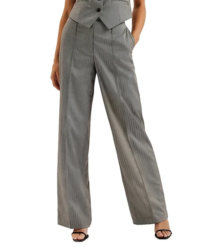 Ted Baker Koa Metallic Pinstriped Pants