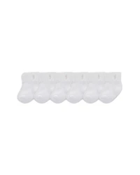 Girls' Gripper Socks, Pack of 6 - Baby