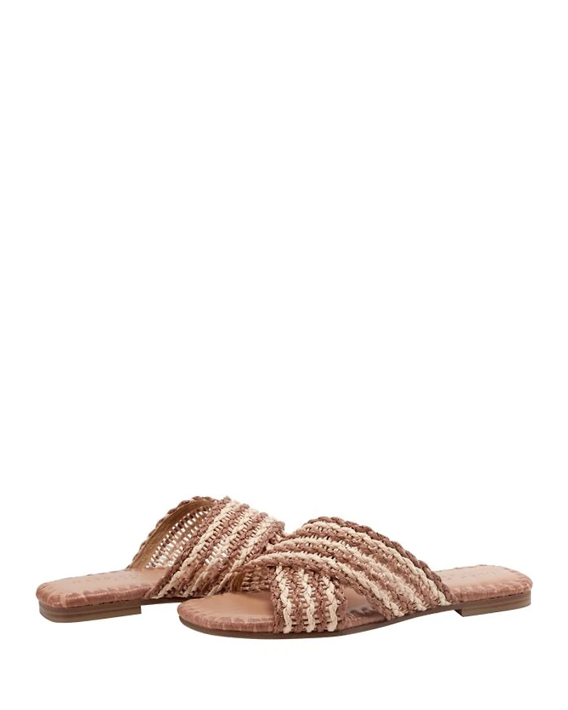 Women's Nylie Square Toe Flat Sandals