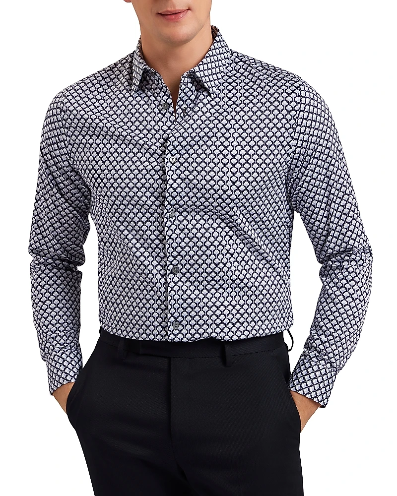 Ted Baker Emmets Printed Button Front Shirt