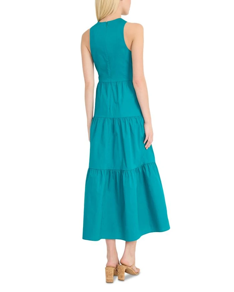 Halter Tiered Maxi Dress