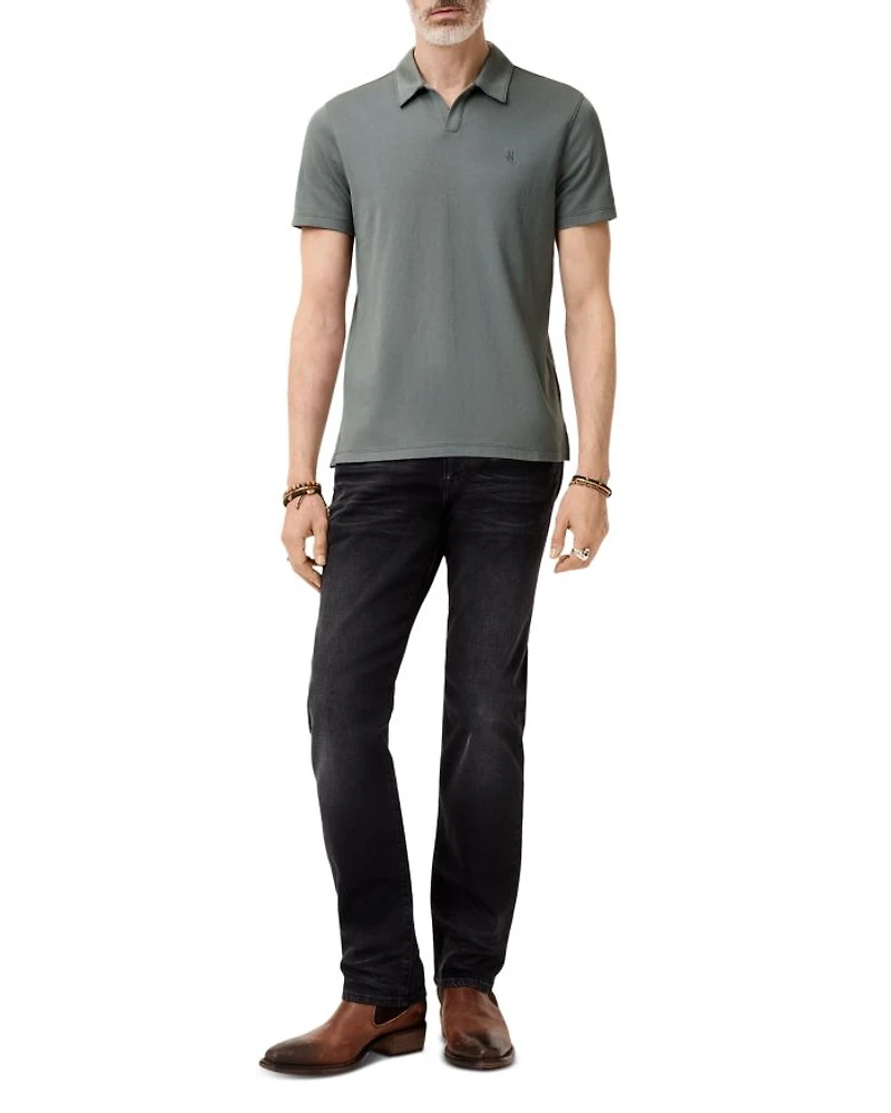 Hague Jacquard Polo