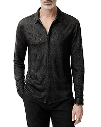 John Varvatos Carrilho Textured Linen Shirt