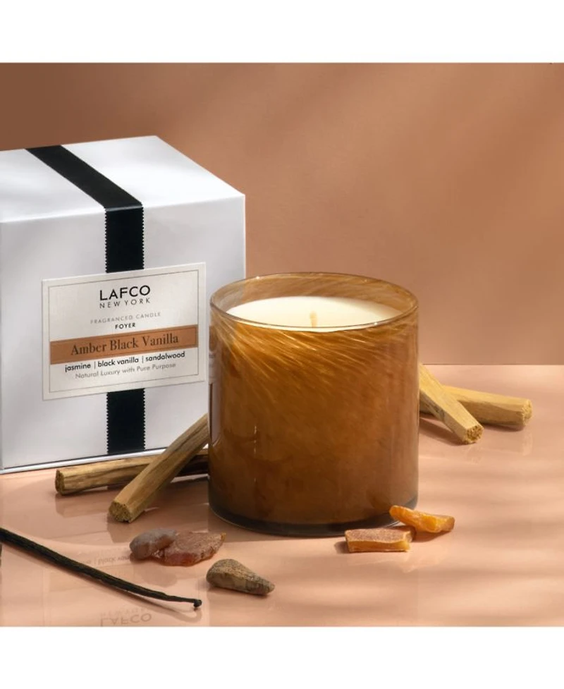 Amber Black Vanilla Foyer Candle 15.5 oz.