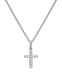 David Yurman Cable Collectibles Cross Necklace, 18