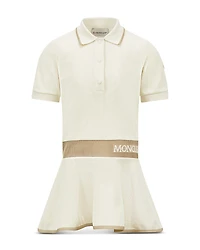 Moncler Girls' Pique Polo Dress - Big Kid