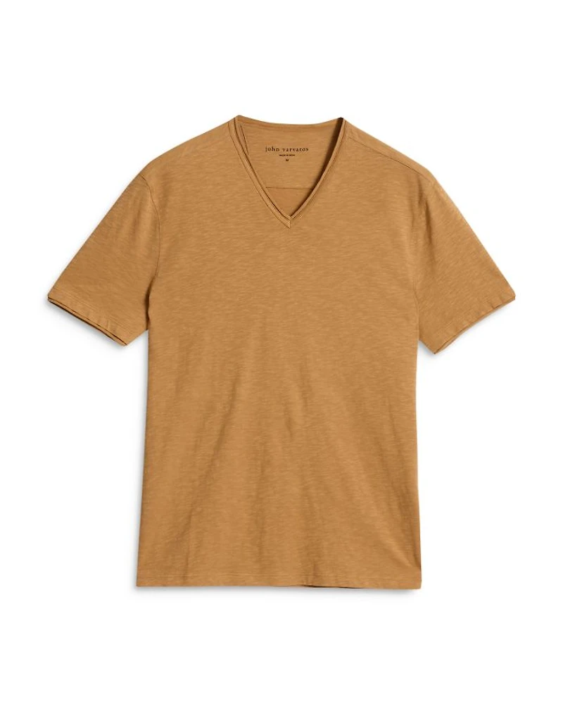 Miles Slub V Neck Tee