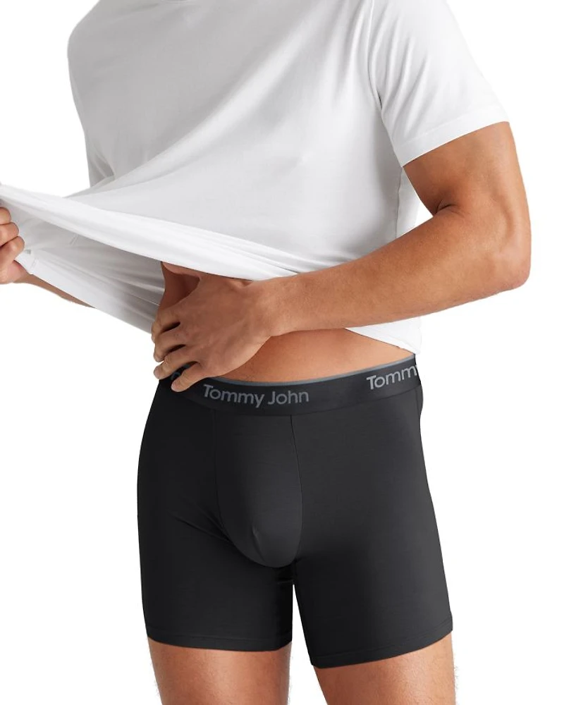 Second Skin Essentials 6" Boxer Briefs, Pack of 3