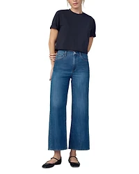The Mia High Rise Wide Leg Ankle Jeans Phenomenal