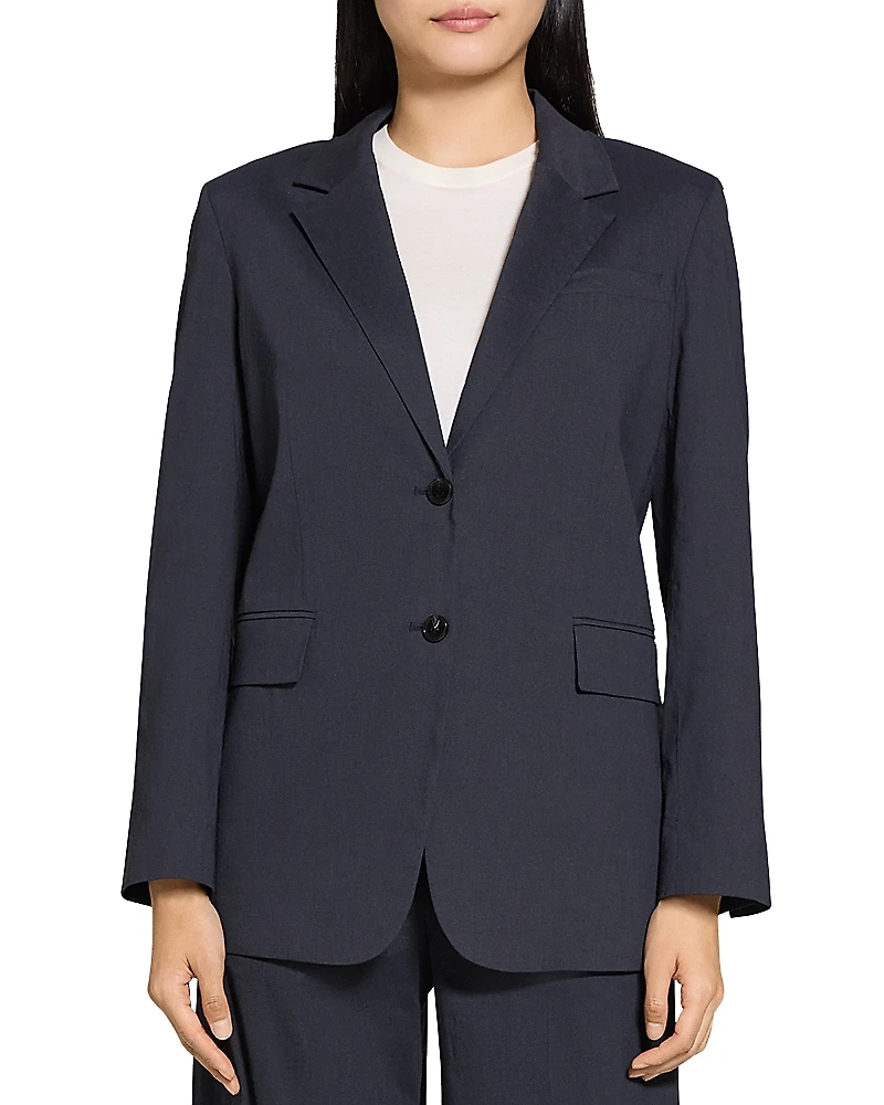 Theory Single Breasted Blazer
