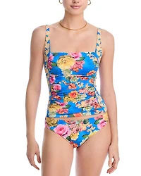 Pauline Ruched Tankini Top