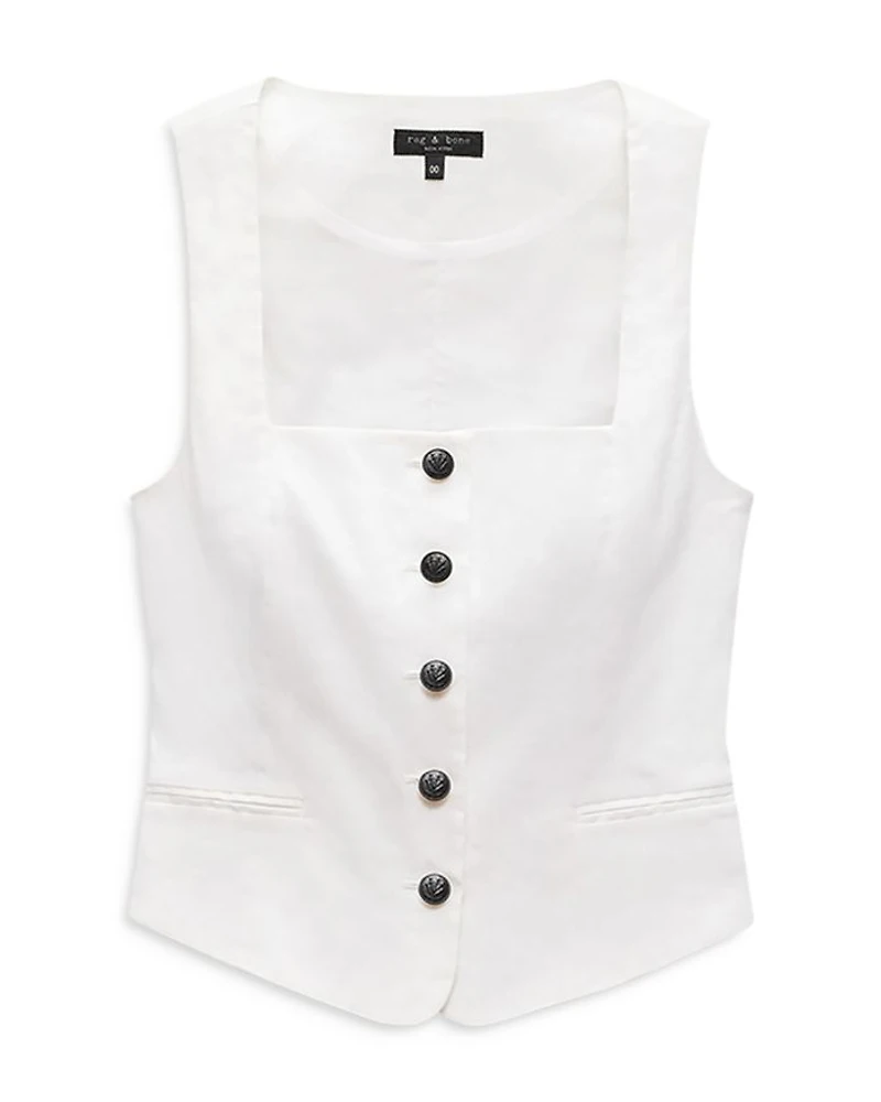 Mariana Button Front Vest