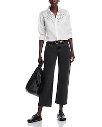 501 90s High Rise Straight Ankle Jeans Smooth Operator