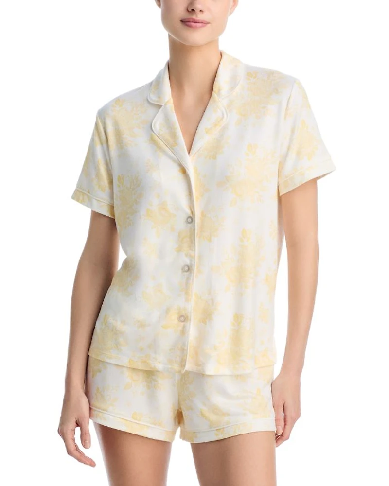 Notch Collar Pajama Set - Exclusive