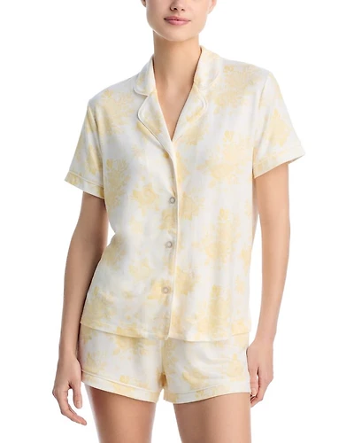 Notch Collar Pajama Set - Exclusive