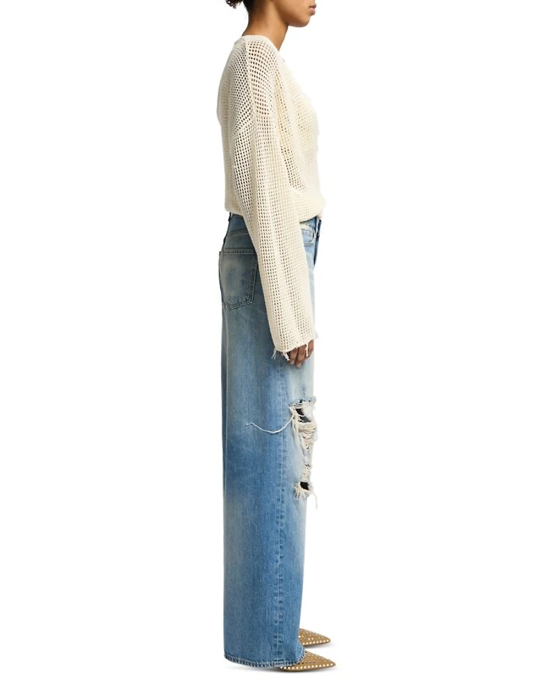 Scout Low Slung Wide Leg Jeans Copper