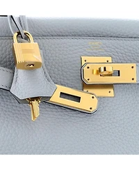 Kelly 28 Handbag Clemence with Gold Hardware