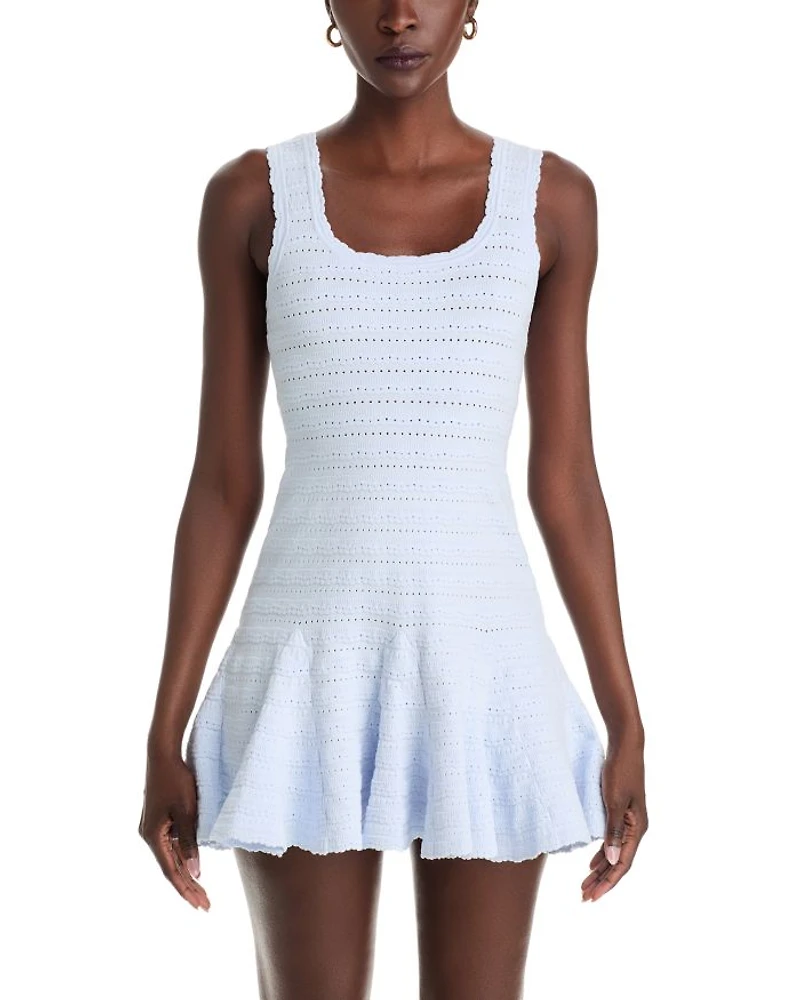 Maryanne Open Knit Mini Dress