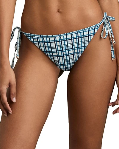 Daniella Printed String Bikini Bottom