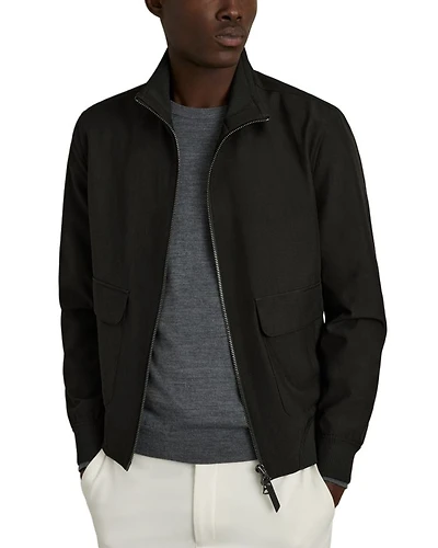 Rufus Zip Through Funnel Neck Jacket