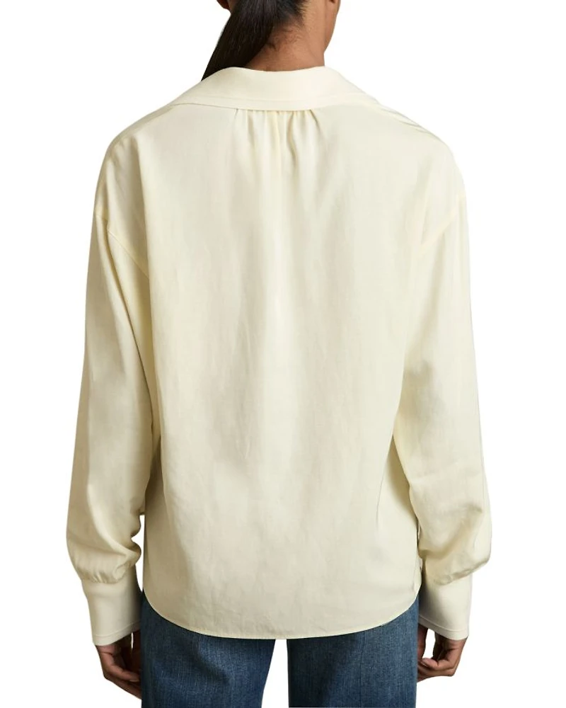 Isobel Overhead Ribbed Knit Shirt