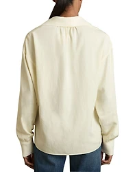 Isobel Overhead Ribbed Knit Shirt