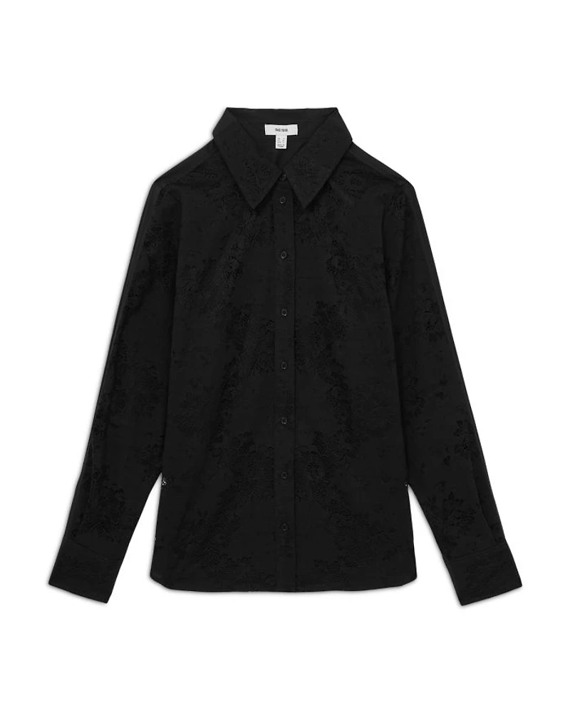 Lace Front Shirt