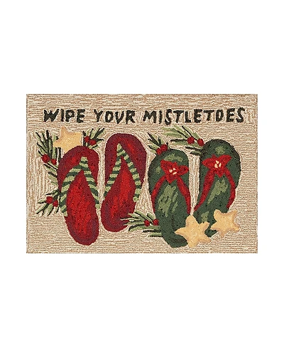 Liora Manne Frontporch Mistletoes Area Rug