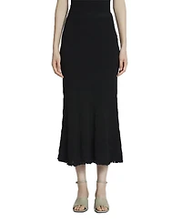 Cotton Midi Skirt