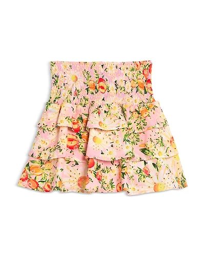 Aqua Girls' Summer Peach Skirt, Little Kid, Big Kid - Exclusive