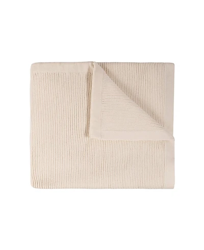 Feltman Brothers Unisex Ribbed Knit Blanket - Baby