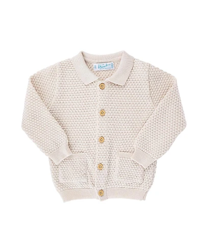 Feltman Brothers Unisex Popcorn Knit Cardigan - Little Kid