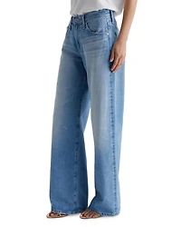 Adria Low Rise Wide Leg Jeans Siren