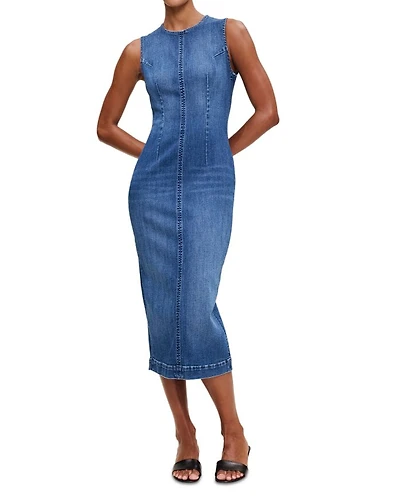 Esme Denim Midi Dress