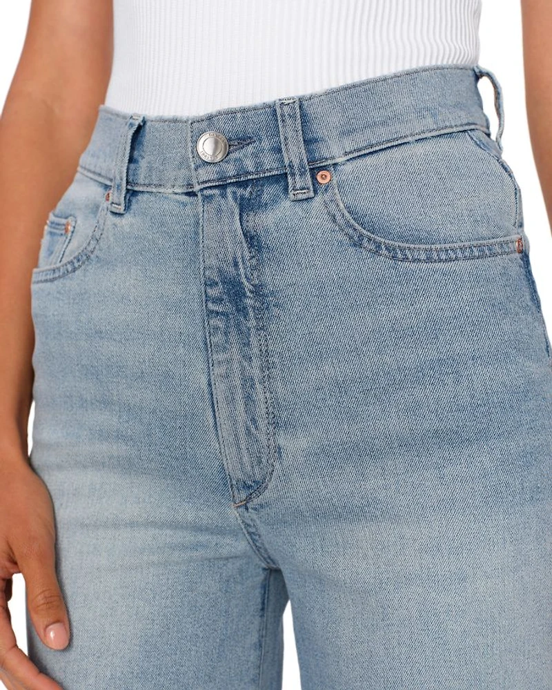Hepburn High Rise Wide Leg Vintage Jeans Freshwater