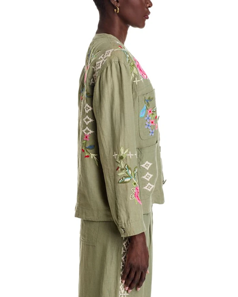 Linen Workwear Jacket