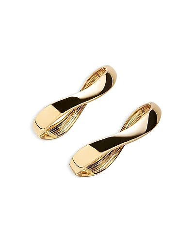 Baublebar Tiana Yellow Gold Tone Bangle Bracelet Set