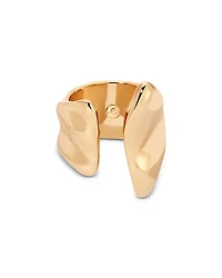 Ettika Liquid Lux 18K Yellow Gold Plated Ring